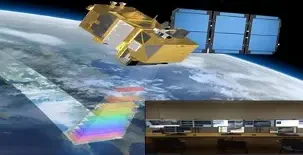 光谱卫星应用示意